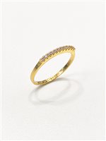 Anello Donna in Oro giallo Zircone Vidali Gioielli ANOR-87-34